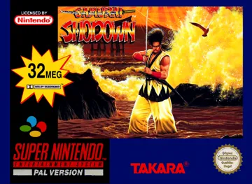 Samurai Shodown (Europe) box cover front